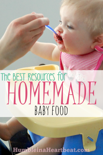 A quick search on Google for homemade baby food sites returns plenty of results! Here are the best sites and books from a mom who has fed both of her daughters homemade baby food.