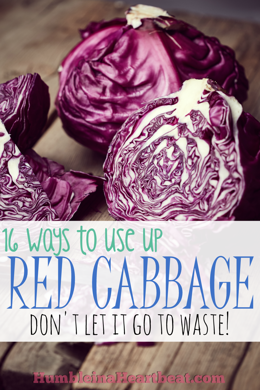 Ever bought some red cabbage for a recipe and then just let it sit in your fridge until it went bad? I have! Let's stop doing that and use it up with these great recipes!