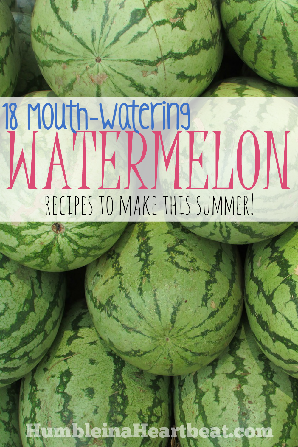 If you find watermelon for a great price or even have an overabundance of watermelon from your garden, try these yummy watermelon recipes this summer!