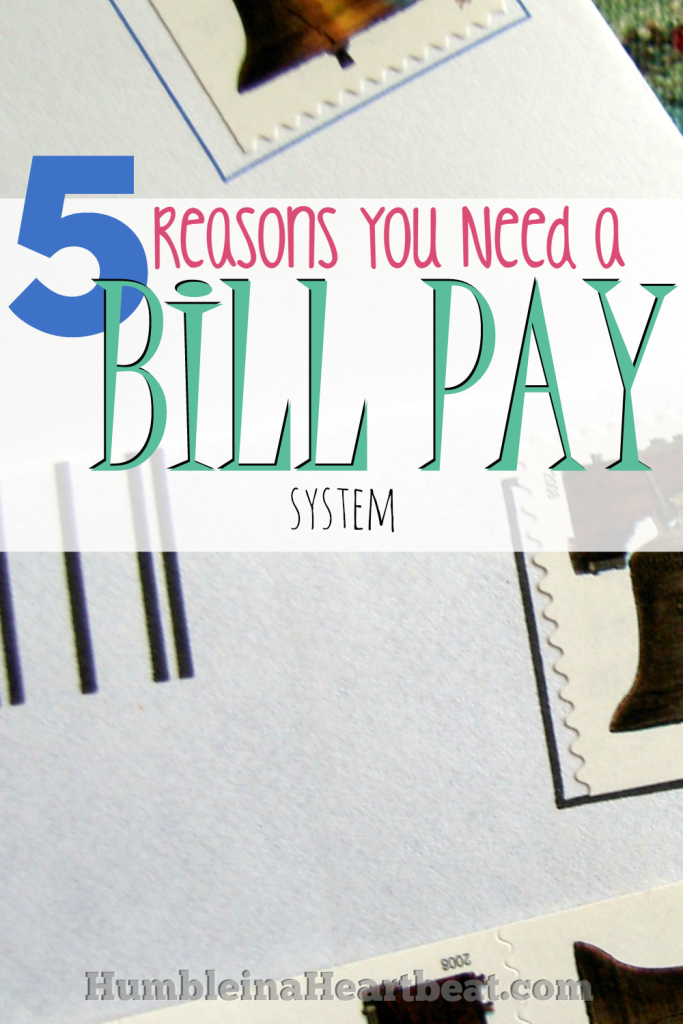 You can't afford to forget to pay your bills! That's just one reason you need a bill pay system. Click through to read the rest!