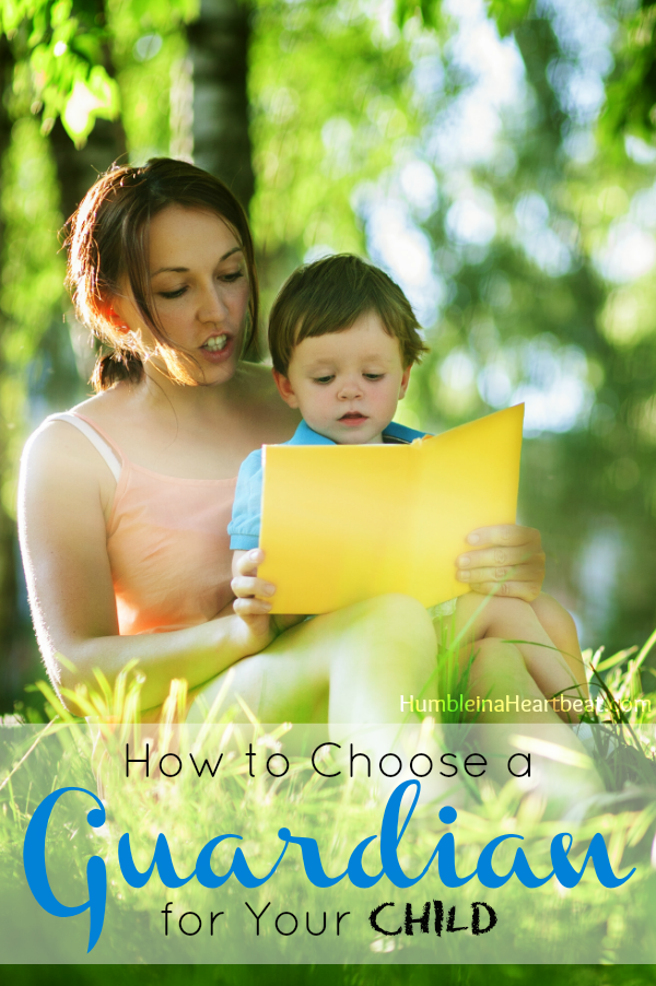 Before you write a will, you should know who your child's guardian will be. But how do you make that tough decision? Here's how I'll be making that decision.