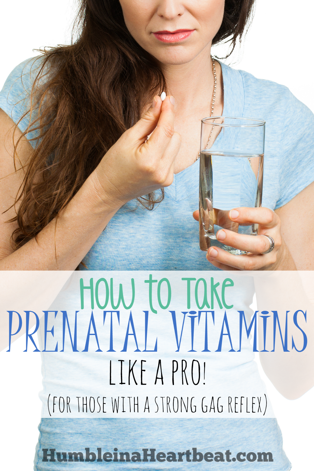 A strong gag reflex can truly get in the way of trying to take a prenatal vitamin. Here are the things I did to finally start swallowing my prenatal vitamin while pregnant and nauseous!