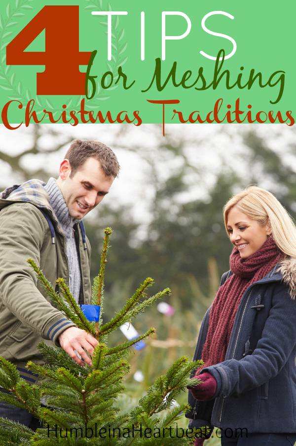 Even if you both celebrated Christmas completely different growing up, it's possible to enjoy the Christmas season together. Make your traditions specific to you!