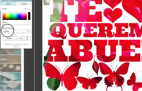Here's a simple tutorial for creating a text mask in PicMonkey!