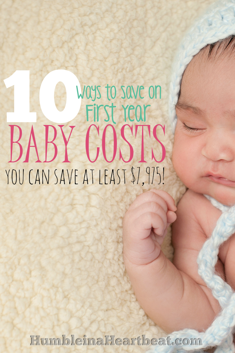 Babies are blessings but can come with a hefty price tag! Here are 10 ways you can cut costs on the first year.