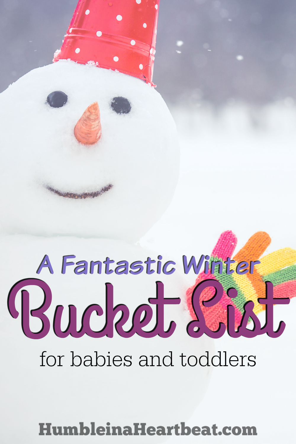 Babies and toddlers love the magic of winter, so don't let the season pass by without taking them outside to enjoy the snow!