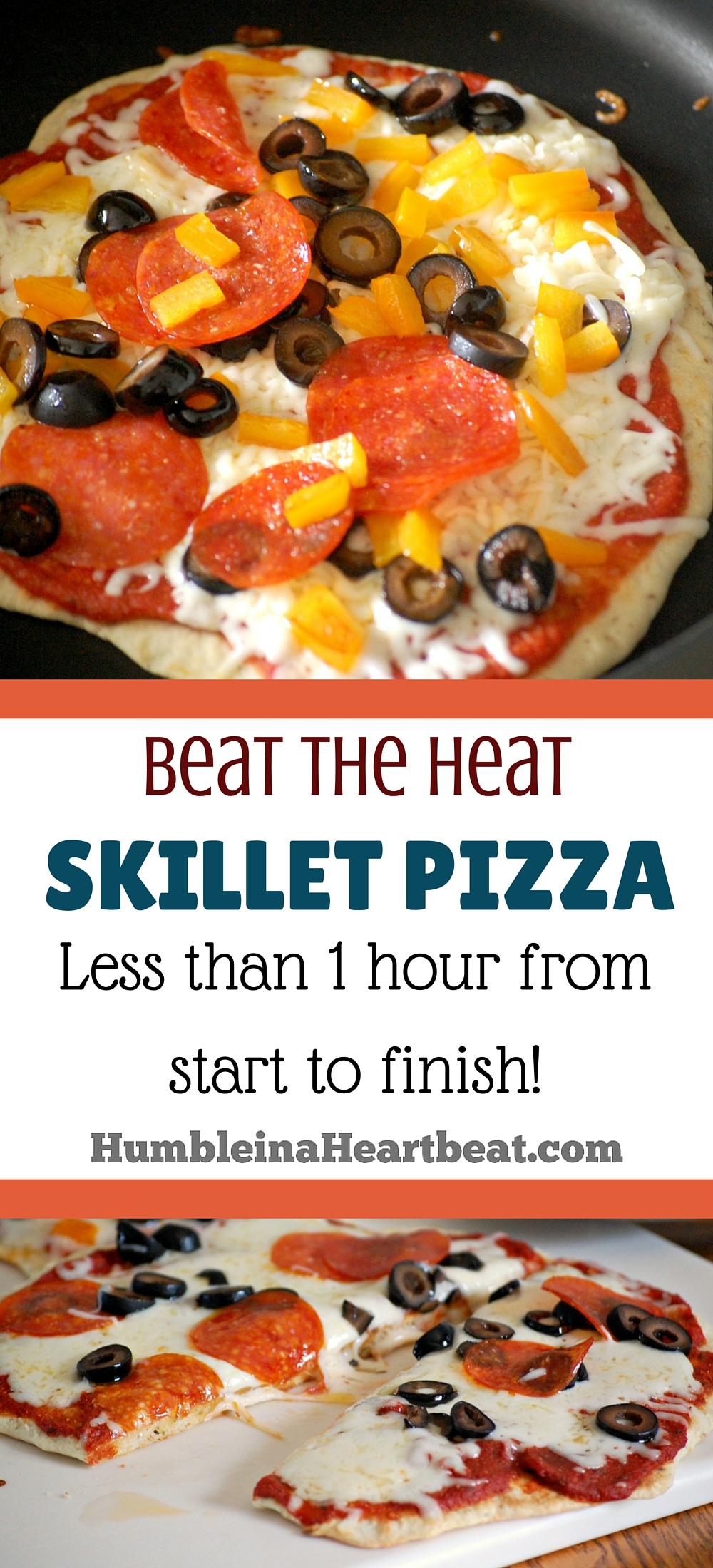 Don't turn on the oven to make pizza this summer! Use a skillet instead, and get some of the best pizza you've ever had in under an hour.
