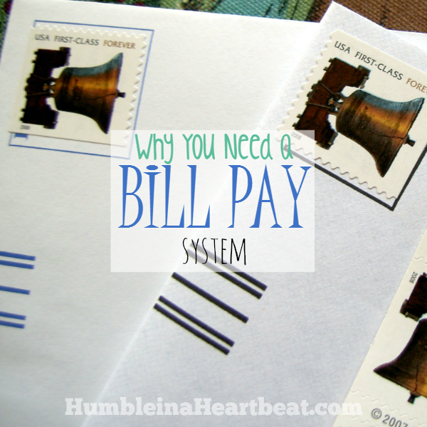 You can't afford to forget to pay your bills! That's just one reason you need a bill pay system. Click through to read the rest!