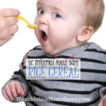 Is Commercial Baby Rice Cereal Truly Necessary?