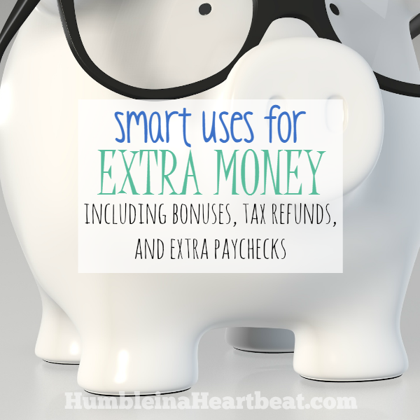 Extra money can be exciting…and cause you to drop lots of cash over a short period of time on stuff that won't help you accomplish your financial goals. Make the most of extra money and plan how you'll use it when you get it.