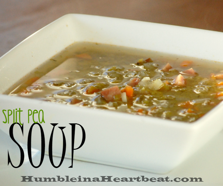 Split Pea Soup - Half Cup Habit