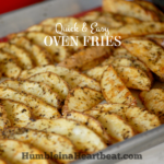 These oven fries are a breeze to throw together. The seasoning is spot on, and at just $0.32 a serving, why wouldn't you make these at least once a week?