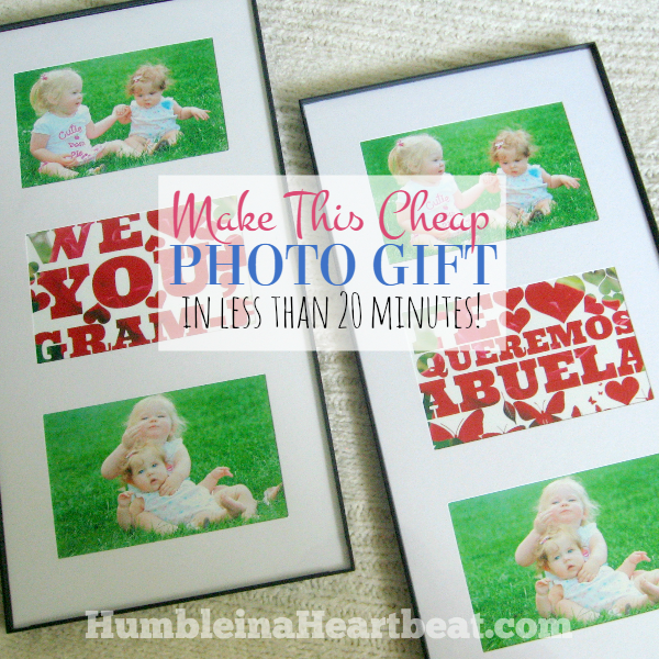 If you need a photo gift that's both cheap and easy to make, try some word art in PicMonkey!