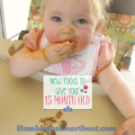 Foods to Introduce at 15 Months