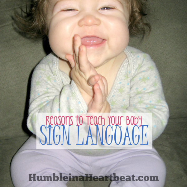 Teaching baby sign language comes with many benefits for both the child and the parents. Here are some compelling reasons why you might want to teach your baby some signs!