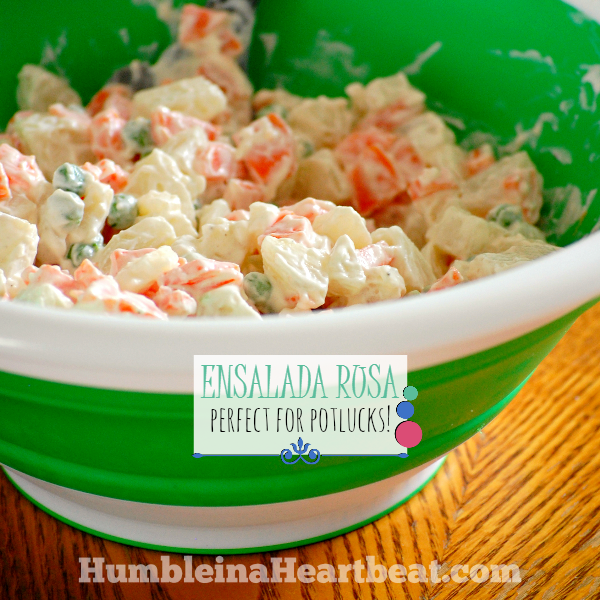 Ready to add a new potato salad recipe to your repertoire? This Ensalada Rusa is a delicious and cheap salad from South America that goes perfectly with any barbecue and would be a potluck favorite.