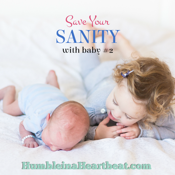 Before you bring baby #2 home from the hospital, it would be wise to do this one thing that will save your sanity as a mom. Put it at the top of your list!