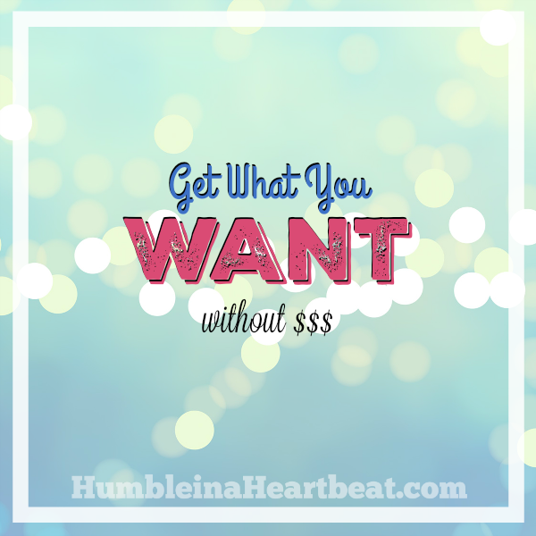 When you have no money to spend on what you really desire it can be tough. Use this one clever trick to get what you want whether you are penniless, trying to get out of debt, or want to save your money.