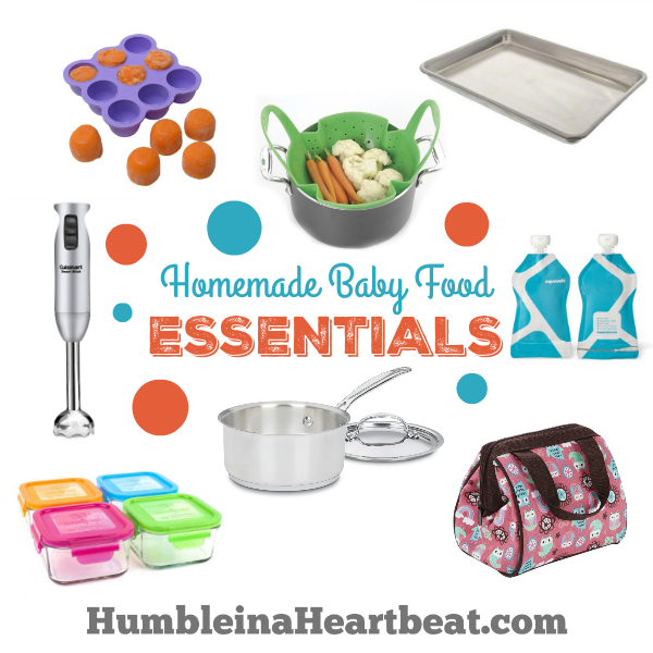 Ready to start making baby food for your little one? Don't get roped into buying too many gadgets that you won't actually use for very long. These are the essentials and you probably have many of them at home.
