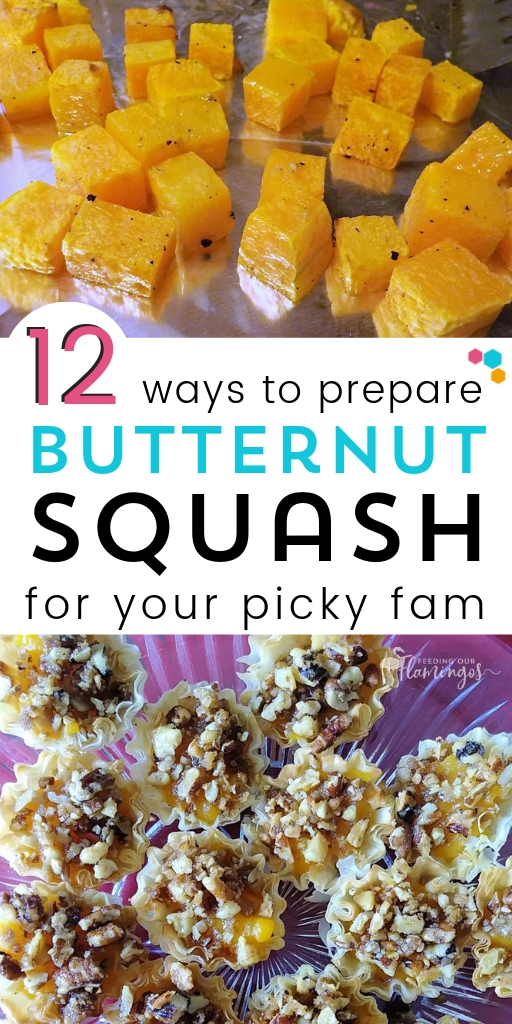 Tired of eating the same old vegetables every single week? Switch it up with this monthly produce challenge and try one new veggie each month. This month we tried butternut squash 12 different ways! #butternutsquash #fallproduce #pickyeaters