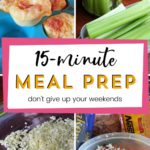 Daily meal prep, or 15-minute meal prep, can make a big difference in how you prepare your meals. And you might just find it’s the perfect fit for your busy lifestyle!