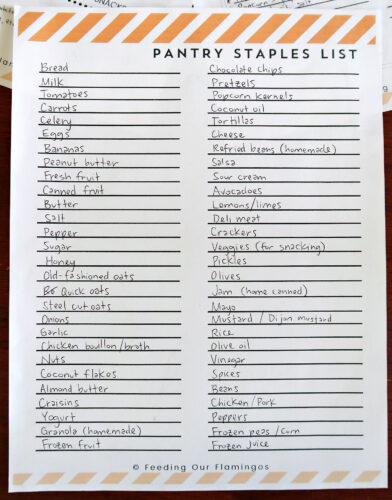 The Most Important List You Need for Quick and Easy Meals