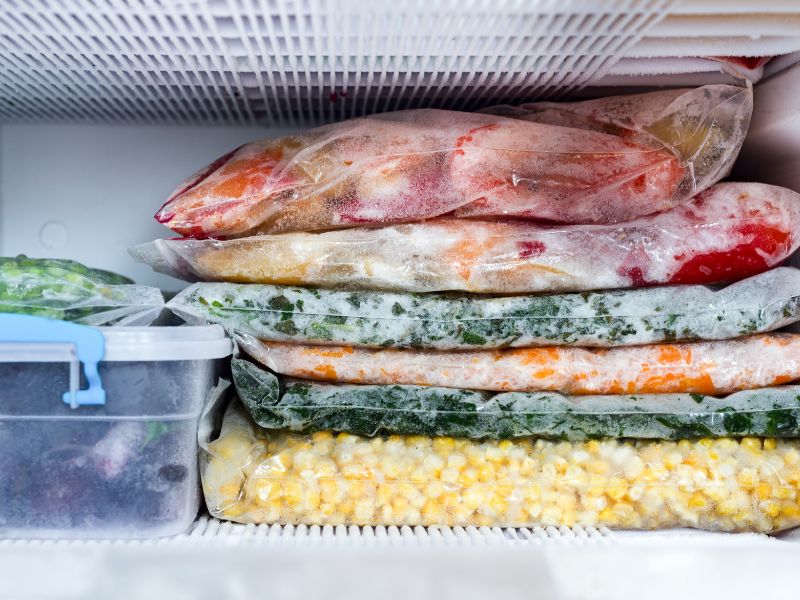 The system wants you to believe you must cook every night to give your family healthy food. The system is wrong! You can cook twice a week and fill that freezer up for future meals.