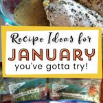 Keep your own list of favorite/must-try recipes for every month of the year. January is perfect for making healthier meals as well as upping your meal prep game!