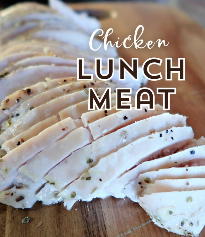 Homemade chicken lunch meat costs way less and tastes way better than deli meat from the store. You will love how simple it is to add to your meal prep routine!