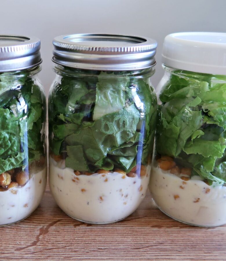 A good mason jar salad doesn't need fancy ingredients or tons of time