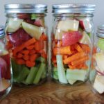 One of our favorite juices, this apple carrot celery ginger juice makes any fruity smoothie taste that much better!